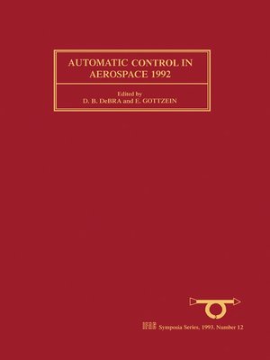 cover image of Automatic Control in Aerospace 1992